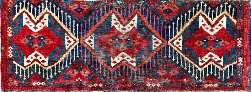 Antique Turkoman rug bag AS IS