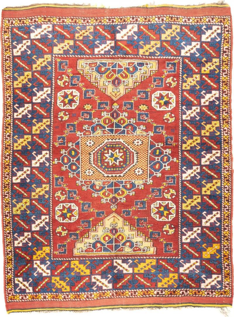 Antique Yourk Rug 5 5 x 7 0 