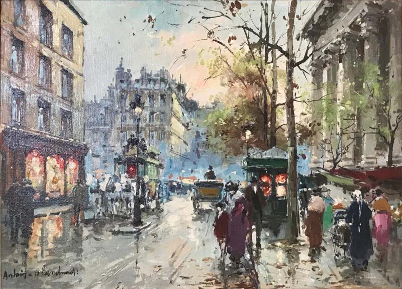 Antoine Blanchard Antoine Blanchard Boulevard De Capucines Place De La Madeleine