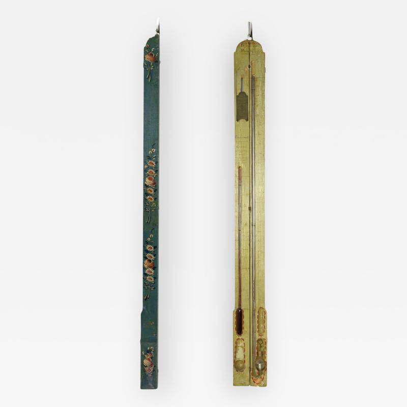 Antoine Carcan Louis XVI Portable Barometer Thermometer French Mid 18th Century