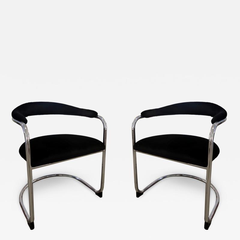 Anton Lorenz Pair of Armchairs by Anton Lorenz for Thonet