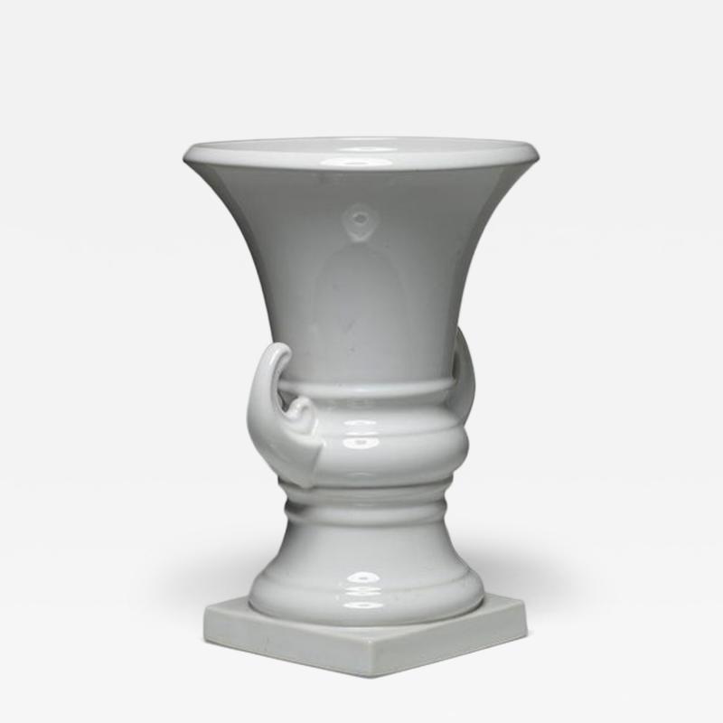 Antonia Campi Enameled Ceramic Vase by Antonia Campi for S C I Laveno