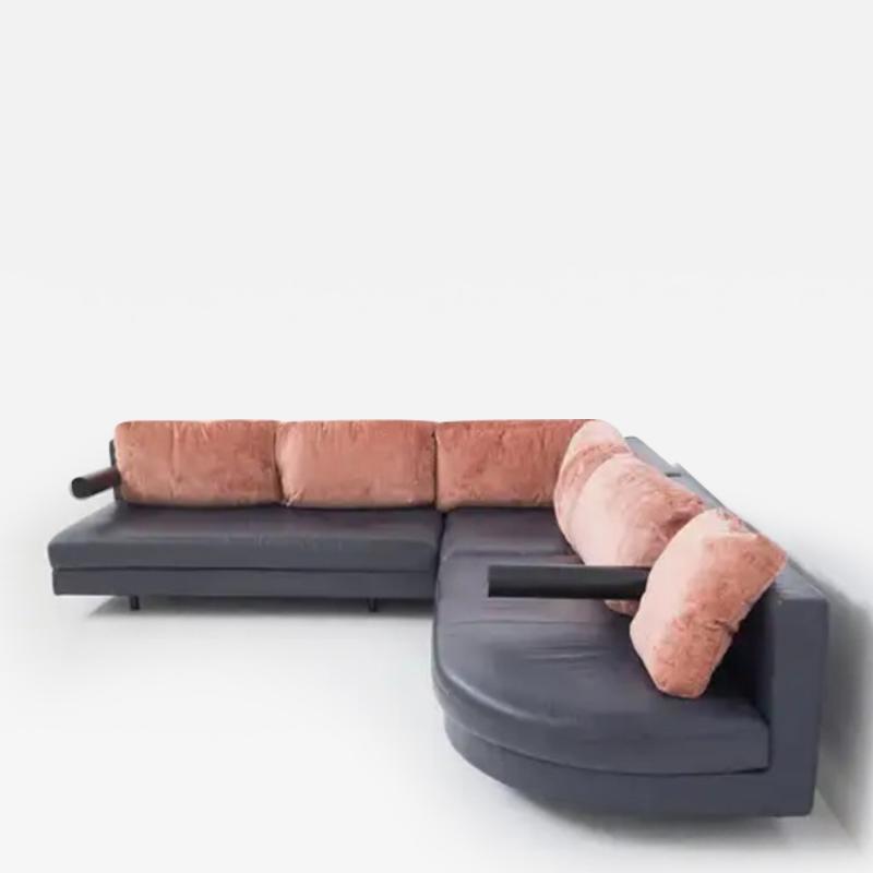 Antonio Citterio Antonio Citterio Leather Corner Sofa for B B Italia