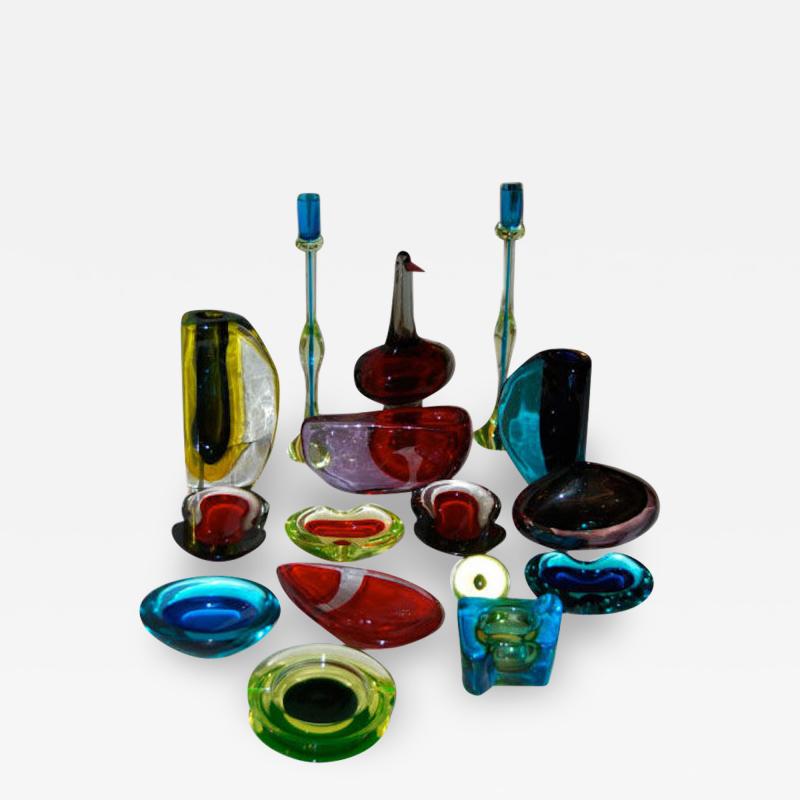 Antonio Da Ros Collection of Cenedese Glass