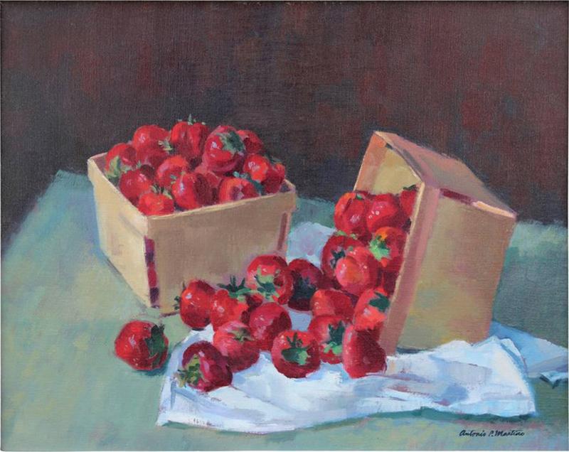 Antonio Pietro Martino Strawberries by Antonio Pietro Martino