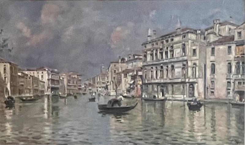 Antonio Reyna Gondolas on the Grand Canal