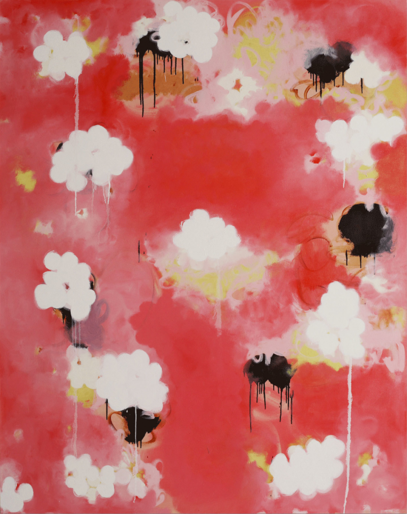 Anya Spielman Candy Abstract painting 2009