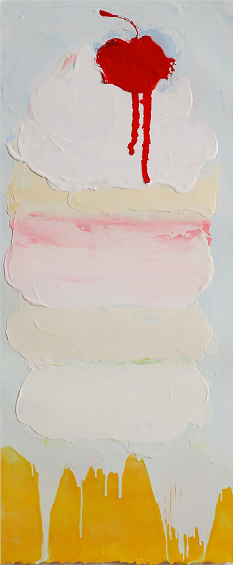 Anya Spielman Incarnadine Abstract painting 2011