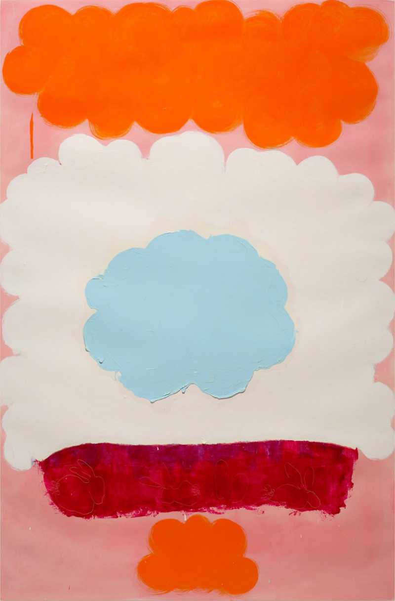 Anya Spielman Lapin Abstract painting 2009