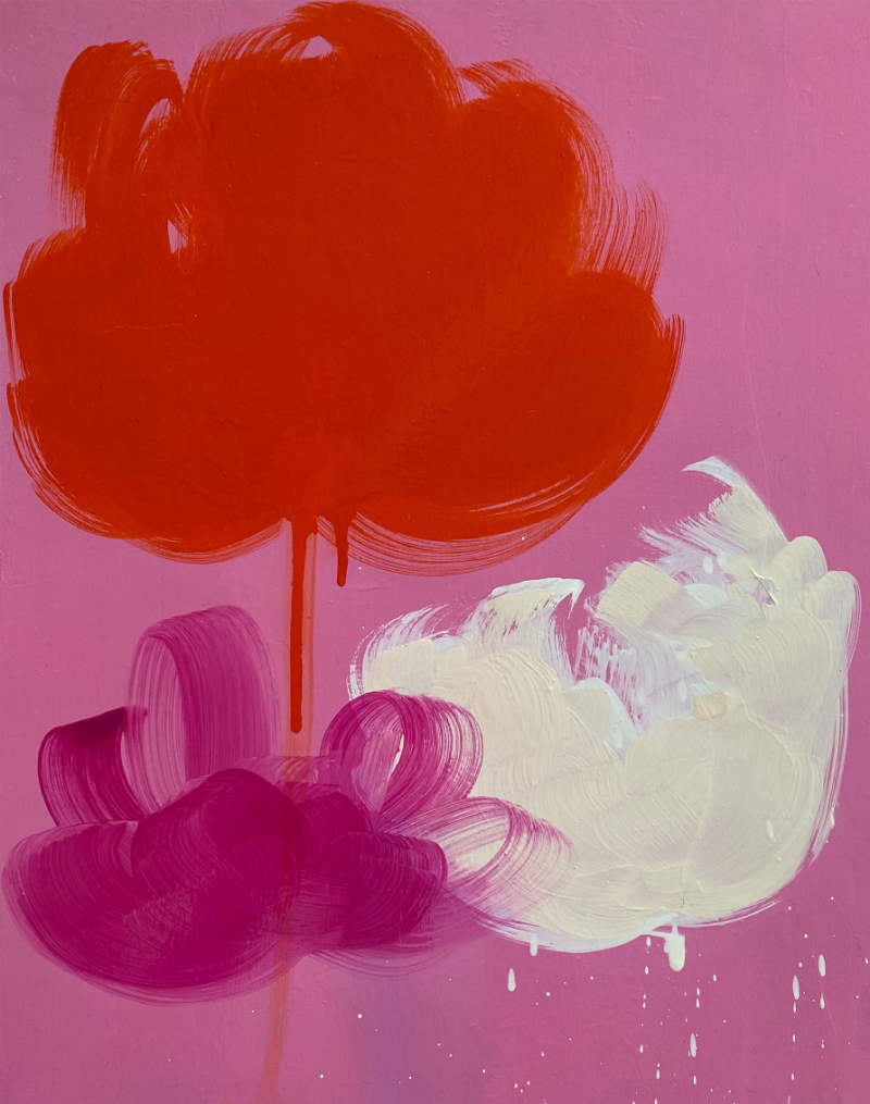 Anya Spielman Ride or Die Abstract painting 2021