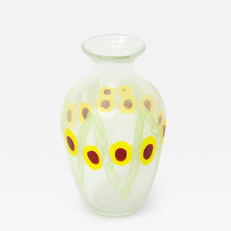 Anzolo Fuga Anzolo Fuga Stunning Murrine Incatenate Vase 1959