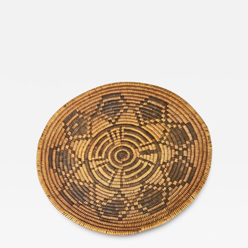 Apache tray with geometric designs