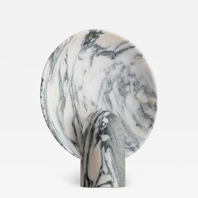Arabescato Marble Lamp by Henry Wilson