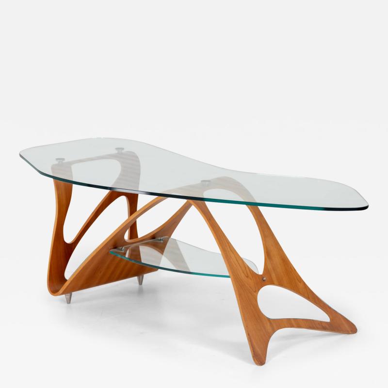 Arabesco Coffee Table by Carlo Mollino for Zanotta Italy 20th Century