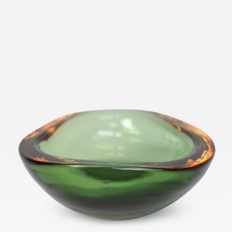 Archimede Seguso Art Glass Bowl by Archimede Seguso 1955 Italy