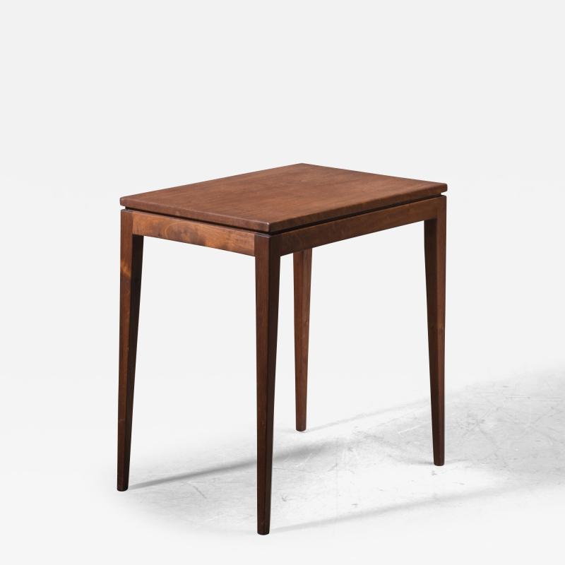 Arden Riddle Arden Riddle walnut console or end table