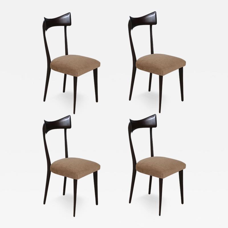 Ariberto Colombo Ariberto Colombo Italian Dining Chairs for Ico Parisi