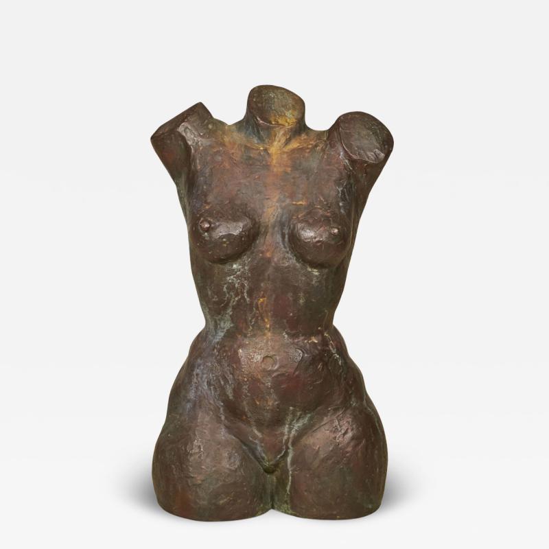 Aristide Maillol French Bronze Cast Sculpture of a Female Torso manner of Aristide Maillol 
