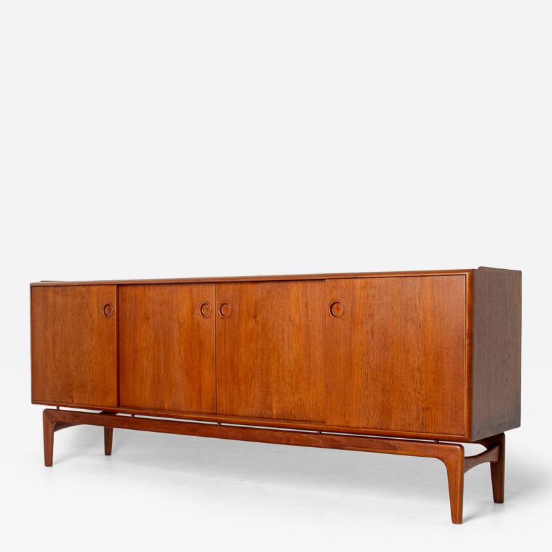 Arne Hovmand Olsen Arne Hovmand Olsen Teak Credenza for Mogens Kold Denmark c 1960s