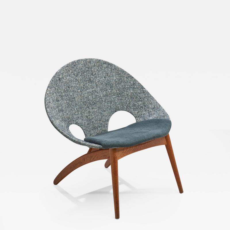 Arne Hovmand Olsen No 55 Lounge Chair by Arne Hovmand Olsen for P Jeppesen M belfabrik DK 1955