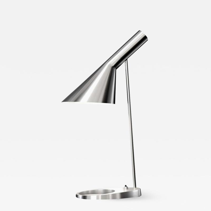 Arne Jacobsen Arne Jacobsen AJ Table Lamp in Stainless Steel for Louis Poulsen