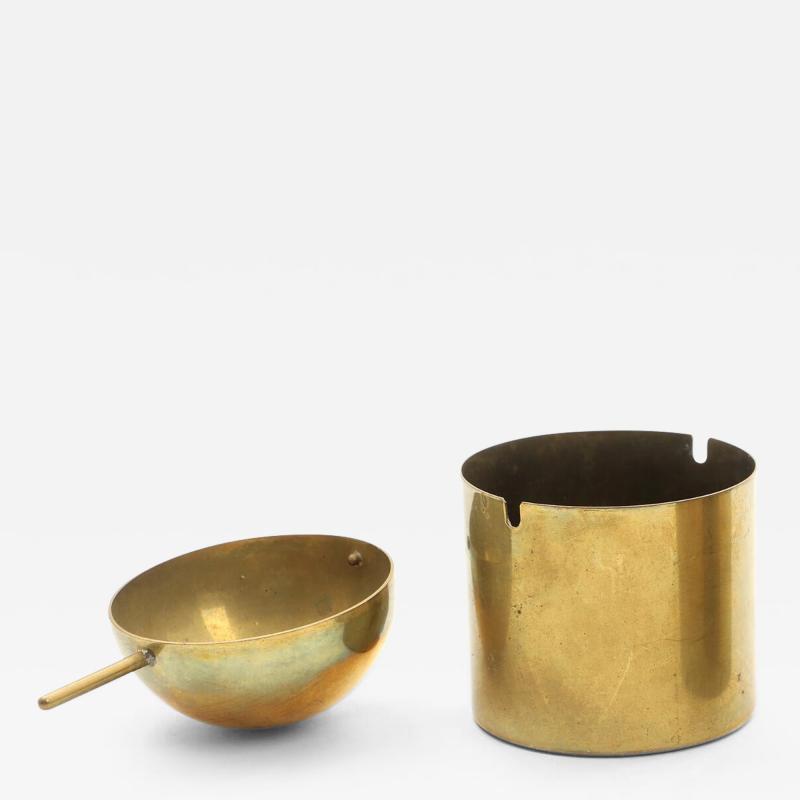 Arne Jacobsen Arne Jacobsen Large Cylinda line Brass Ashtray