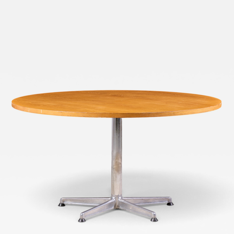 Arne Jacobsen Arne Jacobsen Style Mid Century Teak Top Dining Table