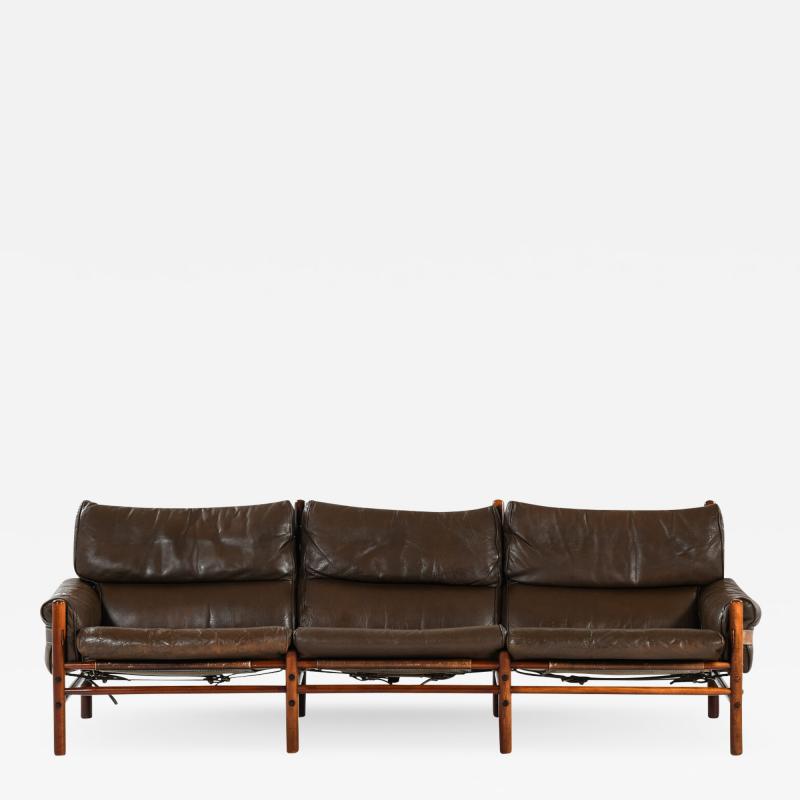Arne Norell Sofa Model Kontiki Produced by Arne Norell AB
