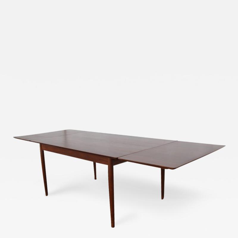 Arne Vodder Arne Vodder George Tanier Siebart Mobler Extendable Dining Table Ck Dims