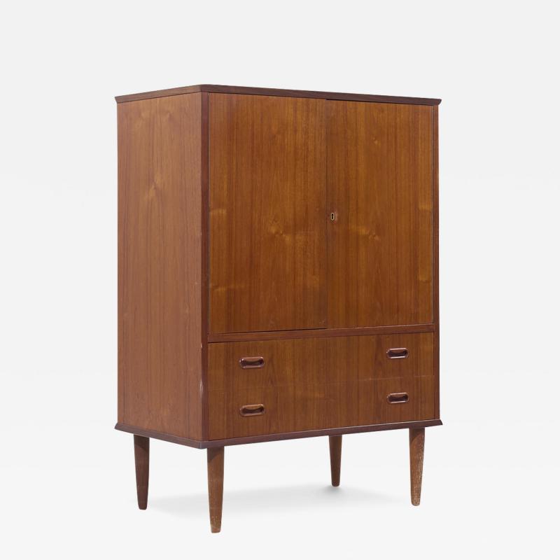 Arne Vodder Arne Vodder Style Mid Century Danish Teak Armoire