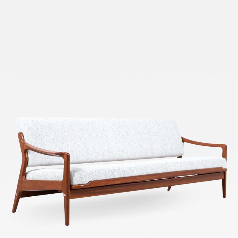 Arne Wahl Iversen Arne Wahl Iversen Teak Convertible Daybed Sofa for Komfort