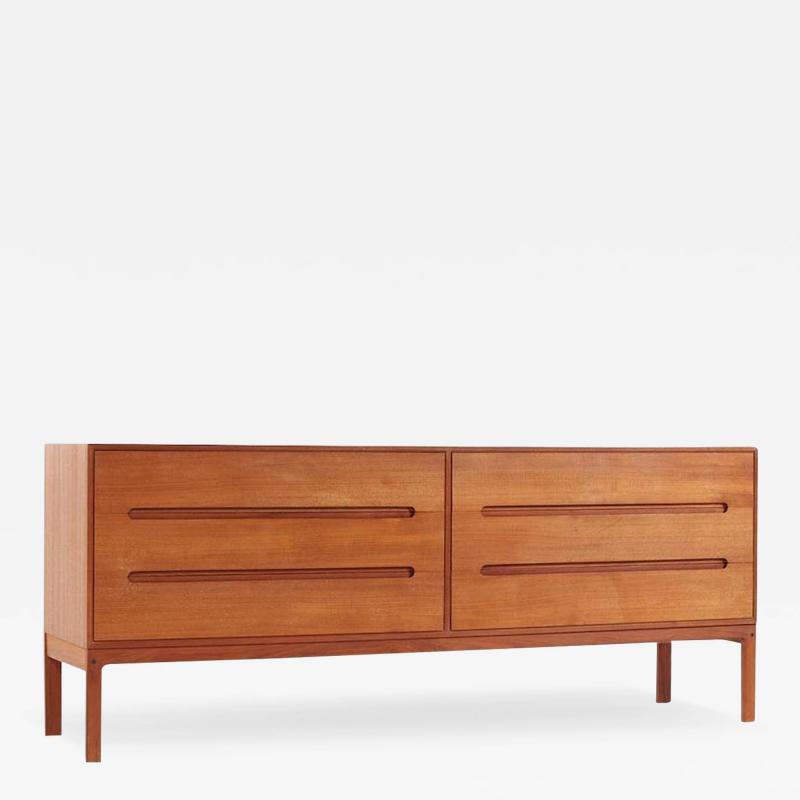 Arne Wahl Iversen Arne Wahl Iversen for Vinde Mobler Mid Century Danish Teak Lowboy Dresser