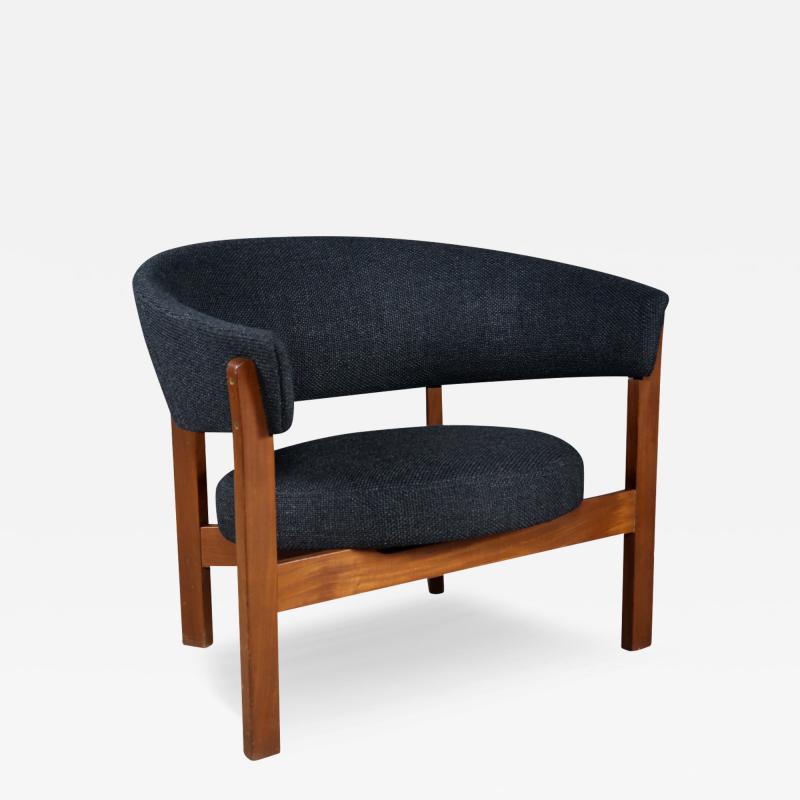 Arne Wahl Iversen c1970 Arne Wahl Iversen teakwood Prim armchair Sweden