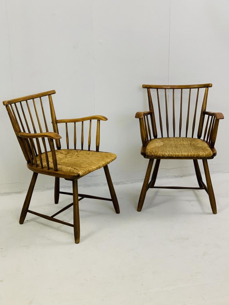 Arno Lambrecht - Pair of Mid Century Chairs by Arno Lambrecht, Germany