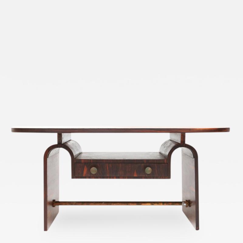 Arnold Bueno de Mesquita Macassar Table by Mesquita for Metz Co 