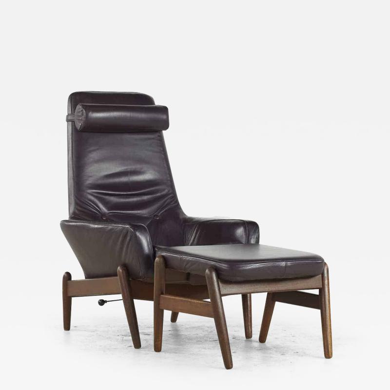 Arnold Madsen Mid Century MS 30 Danish Teak Easy Lounge Chair