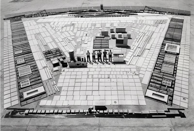 Arnold Newman Lunstrom Prefabricated House 1949 Gelatin silver print Signed titled Dated