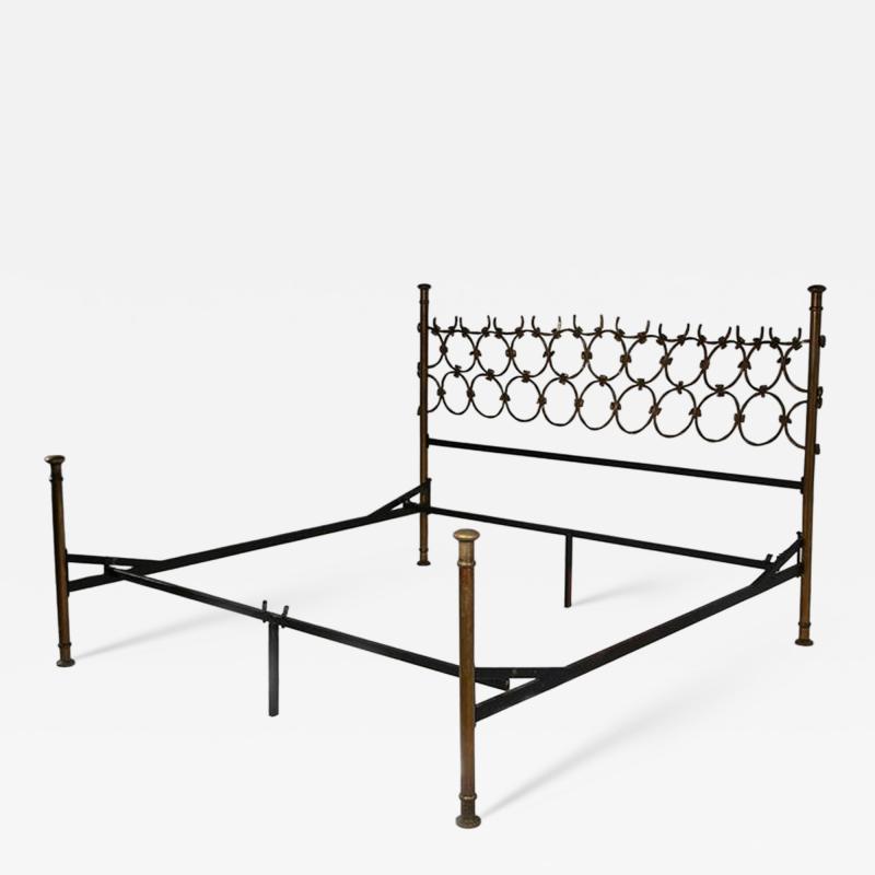 Arredamenti Borsani Varedo One Off Double Bed by Pomodoro and Borsani for Arredi Borsani Varedo