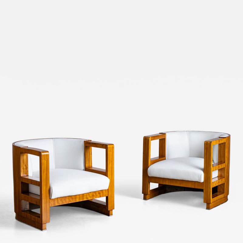 Art Deco Armchairs France 1940s