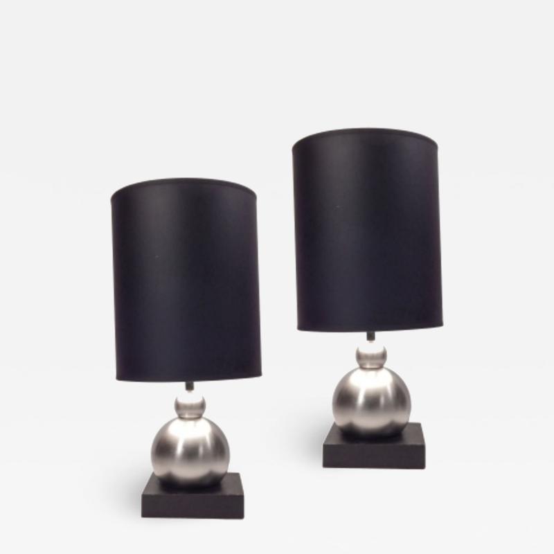 Art Deco Ball Lamps