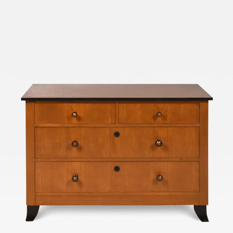 Art Deco Chest of Drawers Birch wood Germany 1920 1940 s 