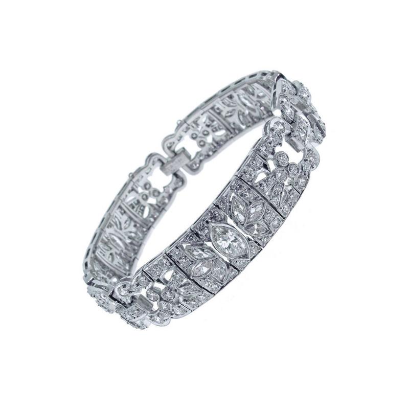 Art Deco Diamond Bracelet