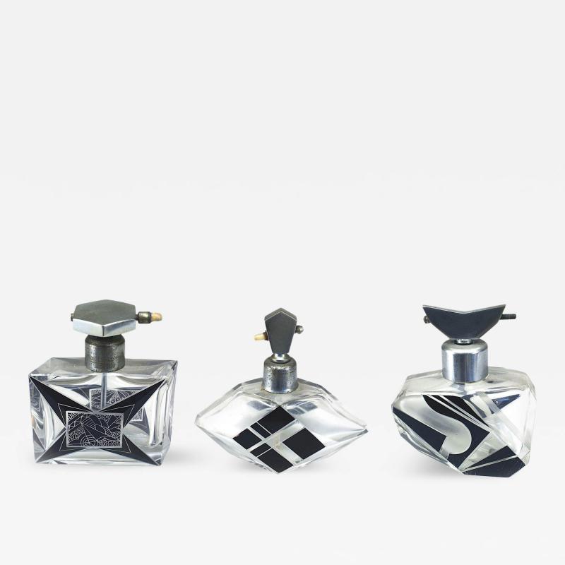 Art Deco Glass Atomizers