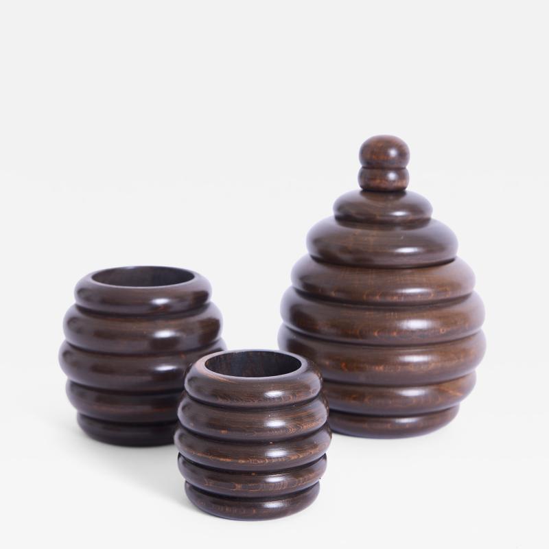 Art Deco Group of Pots