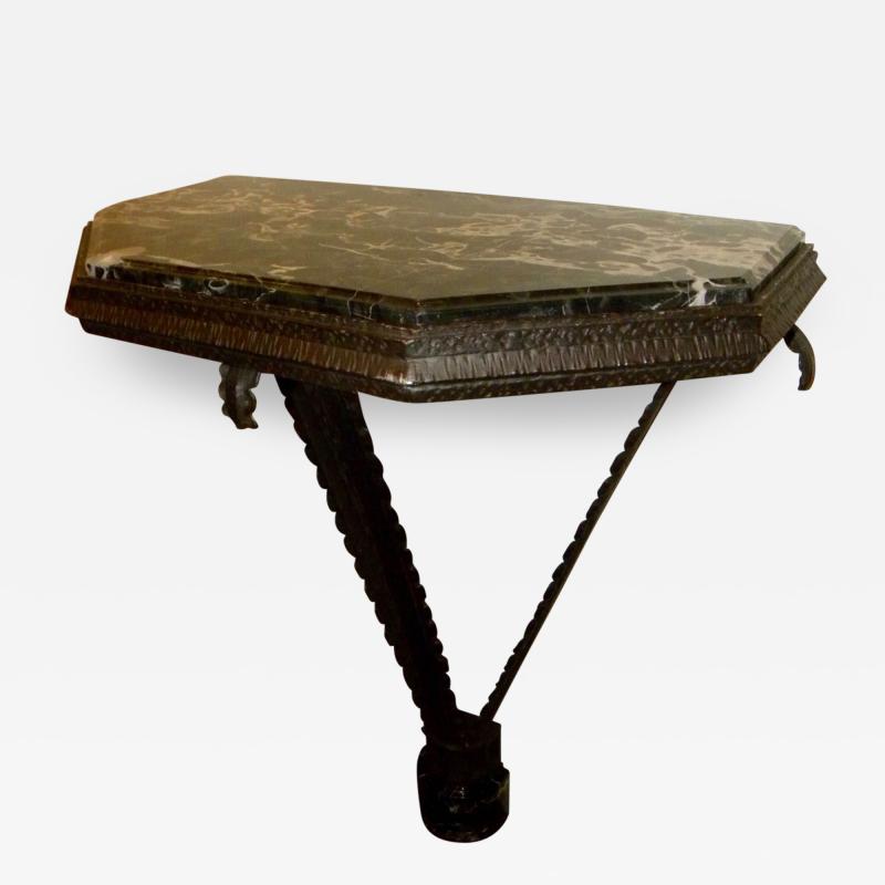 Art Deco Iron French Style Console