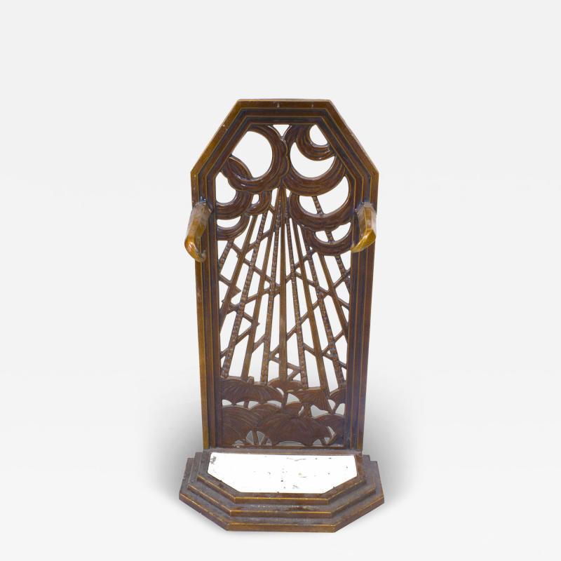 Art Deco Porcelain Umbrella Stand