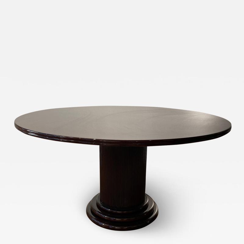 Art Deco Round Dining Table