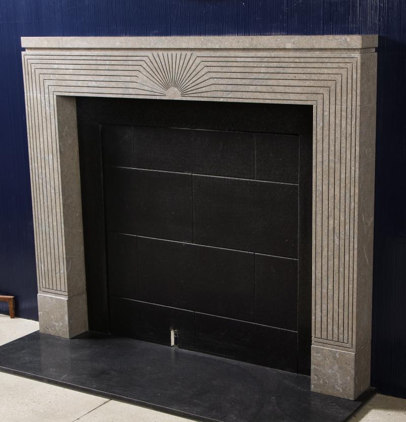 Art Deco Style Fireplace Mantel