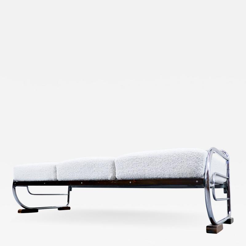 Art Deco Tubular Steel Sofa From Hynek Gottwald 1930s