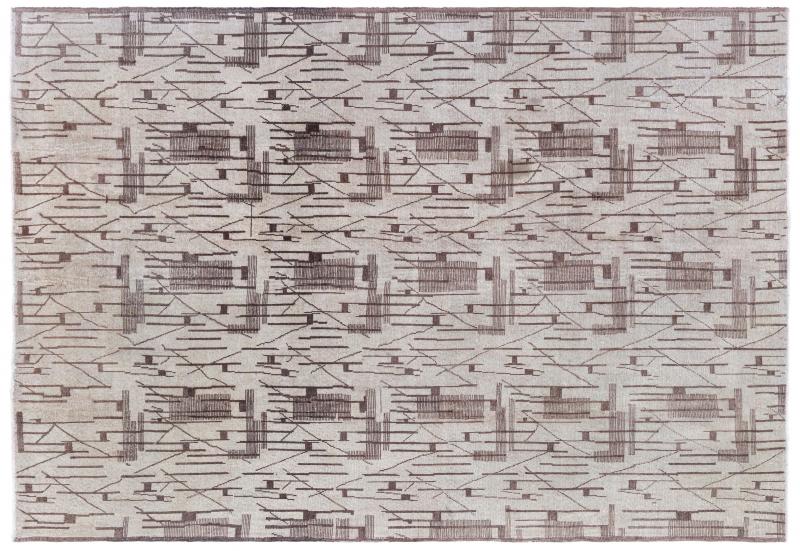 Art Deco Turkish Carpet by Zeki Muran